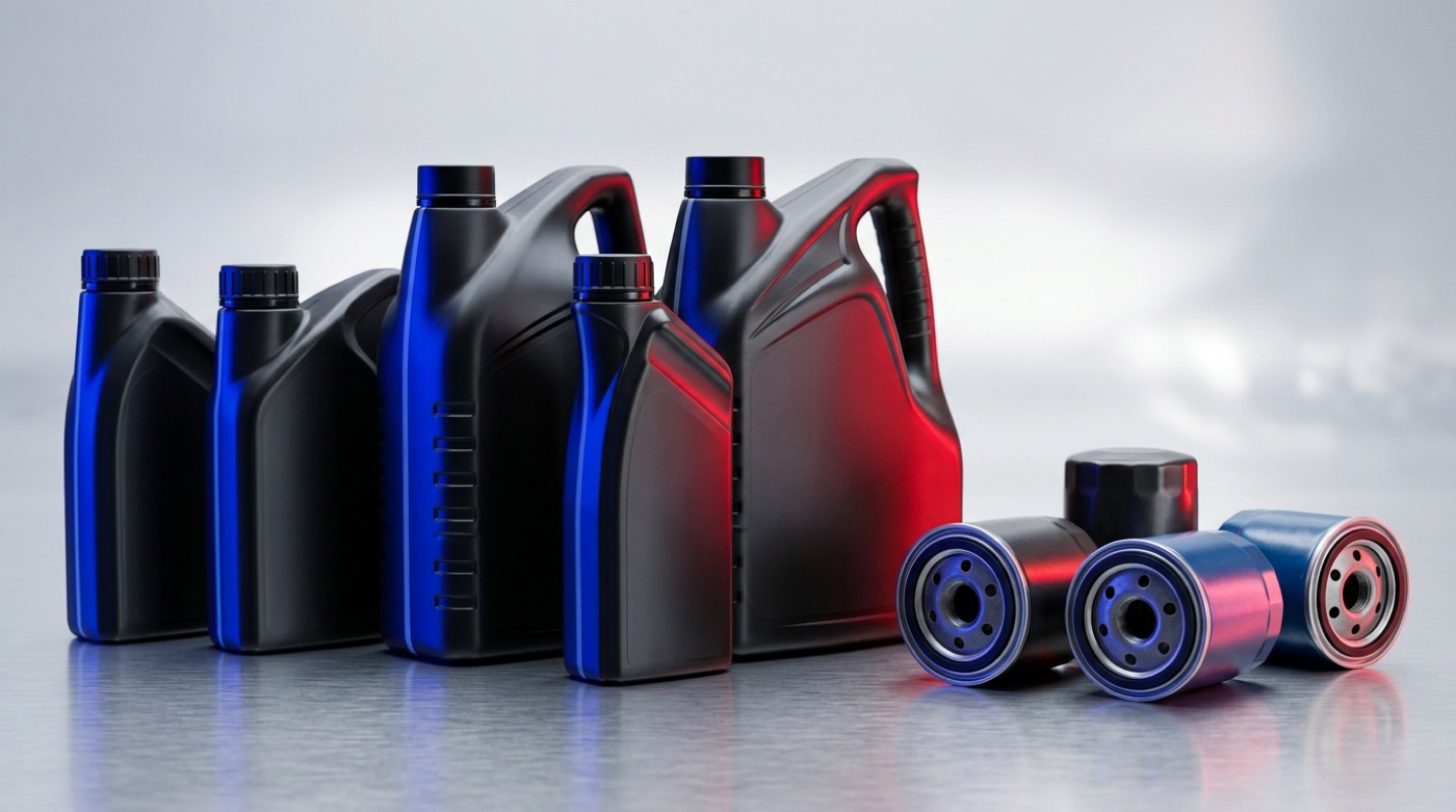 Bidons d'huile moteur et filtres à huile — nouvelle gamme Konipa